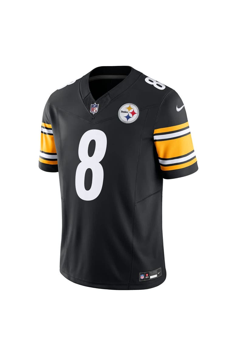 Men's Nike Aaron Rodgers Black Pittsburgh Steelers Team  Vapor F.U.S.E. Limited Jersey, Alternate, color, Black