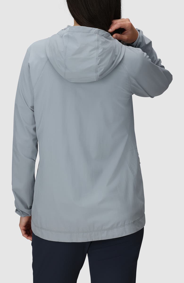 Outdoor Research Astroman Air Sun Half Zip Hoodie, Alternate, color, Slate