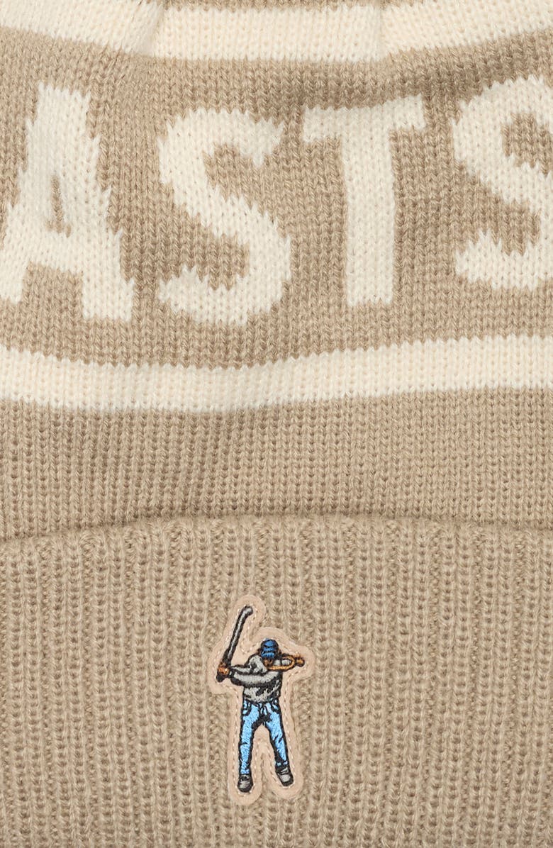 Eastside Golf Pom Pom Beanie, Alternate, color, Taupe