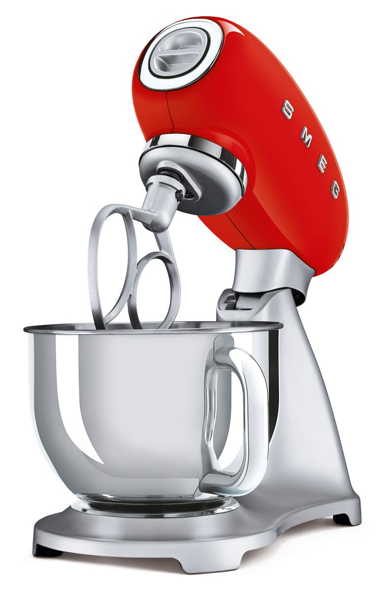smeg '50s Retro Style Stand Mixer, Alternate, color, Red