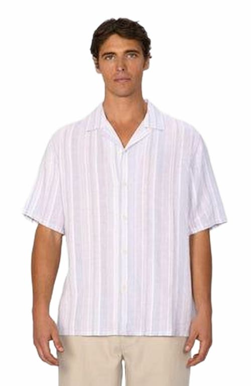Industrie Australia The Ostuni Short Sleeve Shirt In Multi