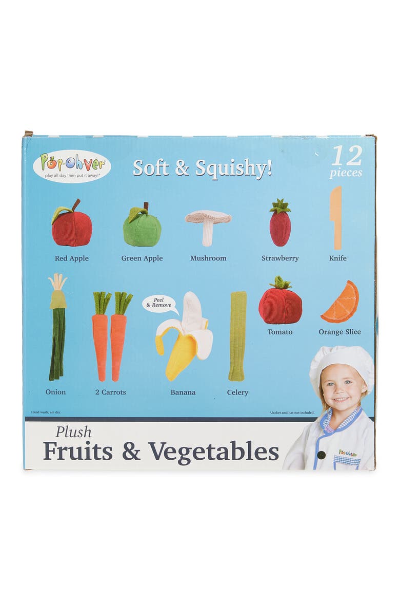 Plush Fruits & Veggies Play Set, Alternate, color, NO COLOR FAMILY