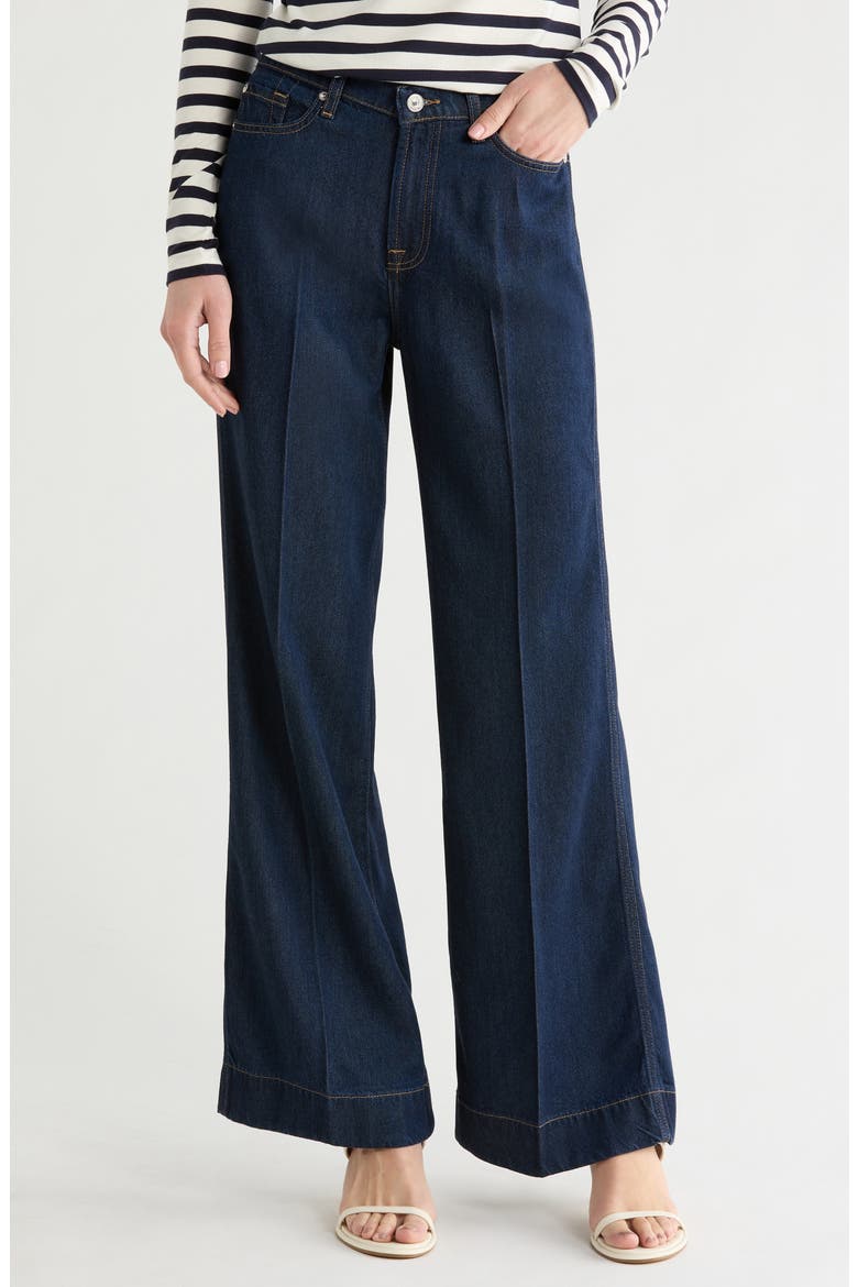 Modern Dojo Tailorless High Waist Flare Jeans, Main, color, NEWNAN