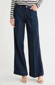 7 For All Mankind Modern Dojo Tailorless High Waist Flare Jeans