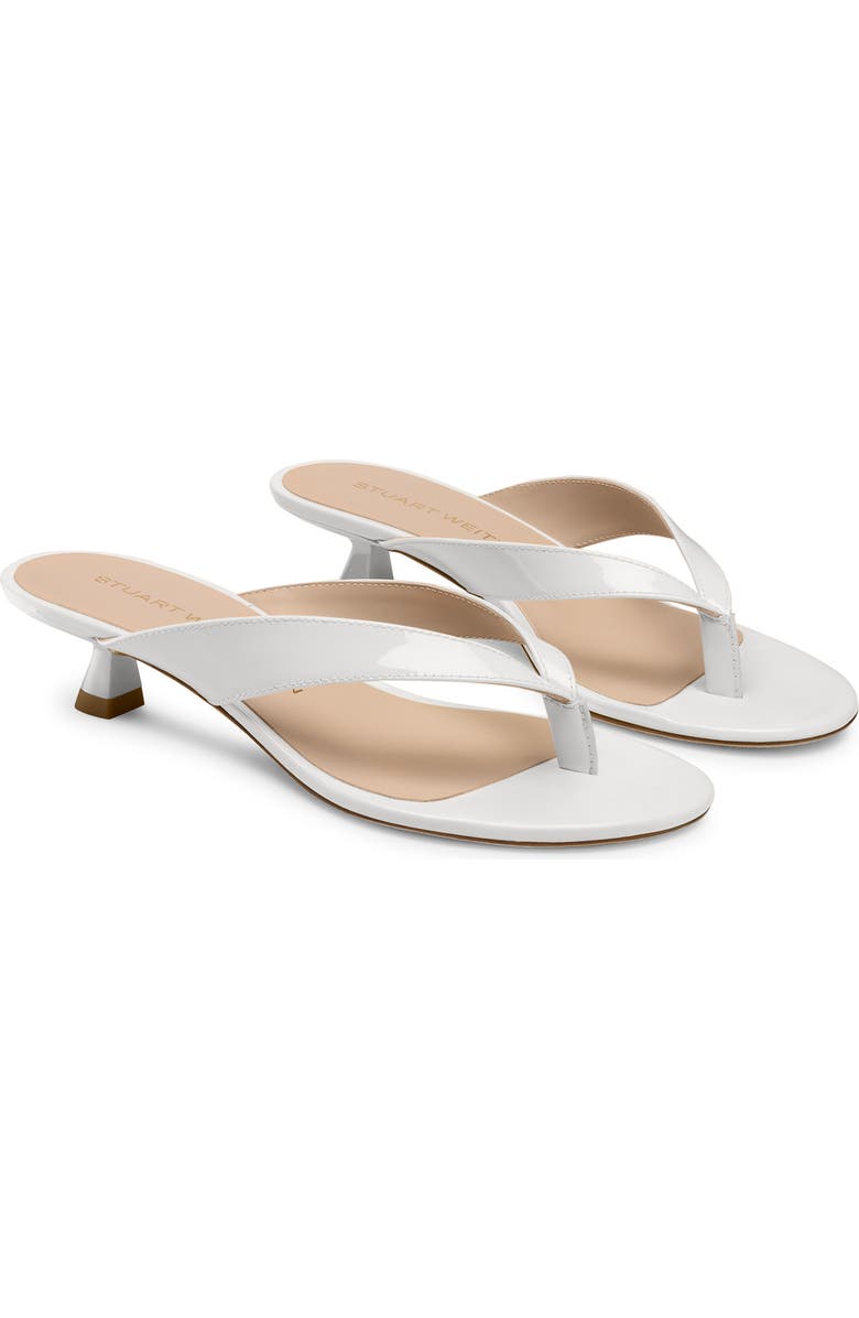 Stuart Weitzman Rio Sleek Sandal 35, Main, color, Blanco