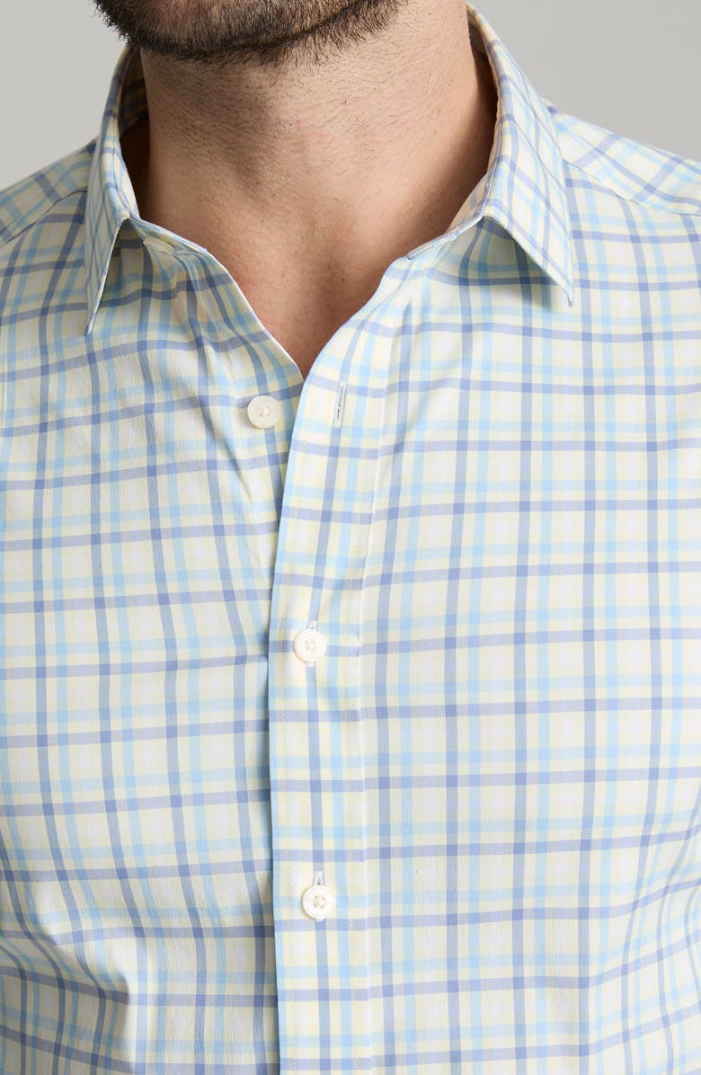 UNTUCKit Pendleton Performance Button-Up Shirt, Alternate, color, Yellow