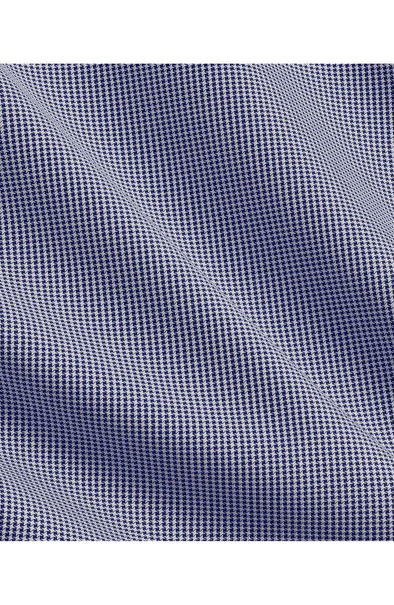 David Donahue Trim Fit Micropattern Cotton Dress Shirt, Alternate, color,