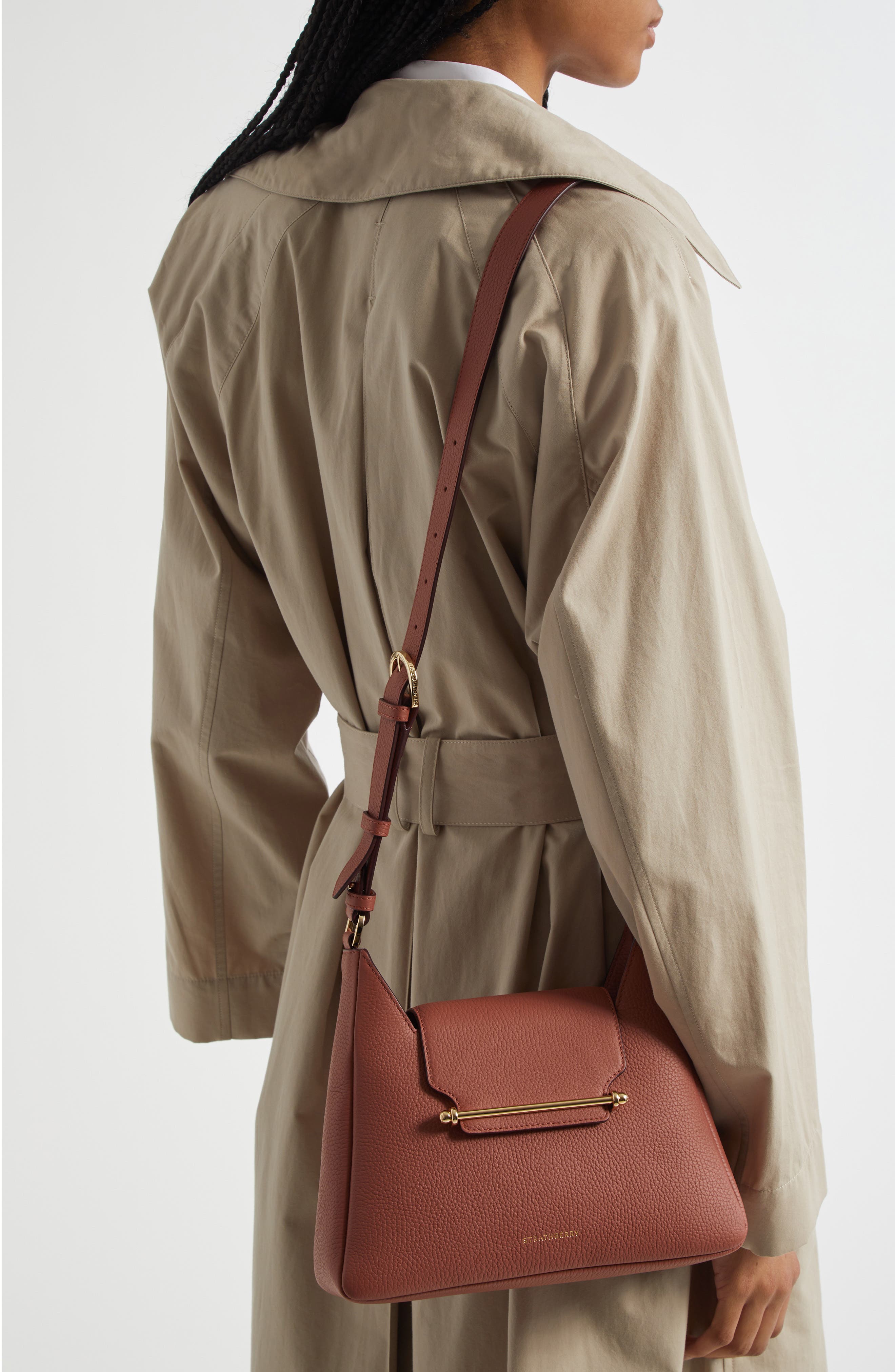 Multrees Leather Hobo, Alternate, color, SIENNA