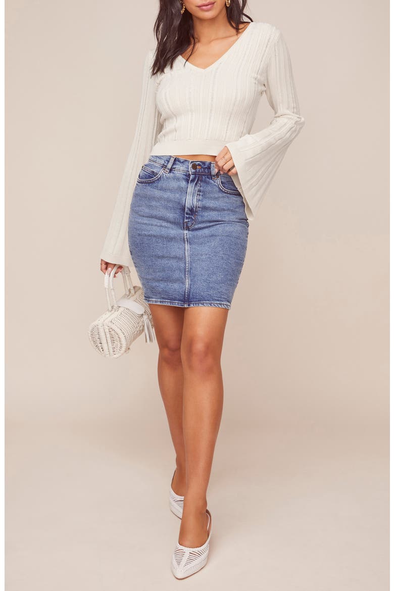 Voyage Crop Sweater, Alternate, color, WHITE