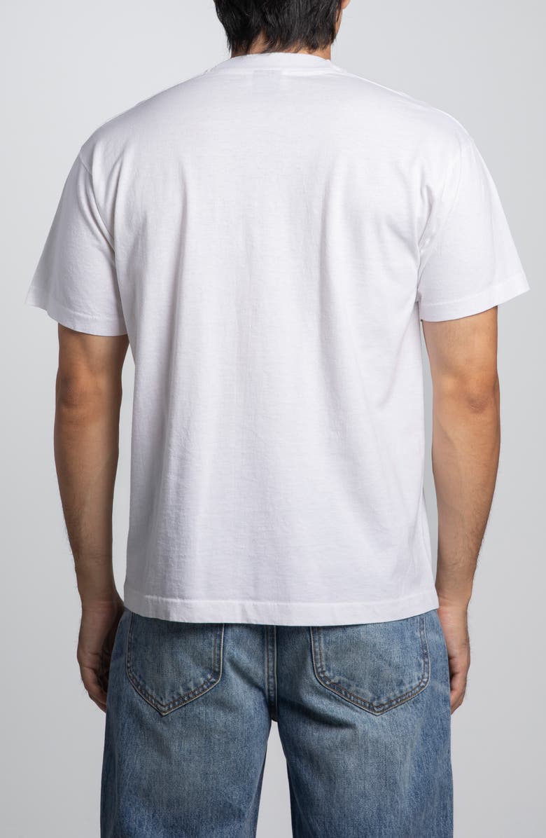 Elwood Vintage Radford Tennis Tee, Alternate, color, White