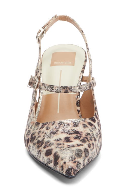Dolce Vita Kieran Slingback Pump In Brown