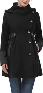 Kimi and Kai Harper Maternity Wool Coat