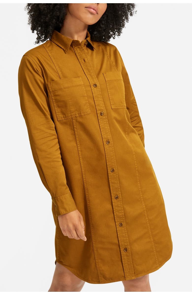 Everlane The Modern Utility Shirt Dress, Alternate, color, 
