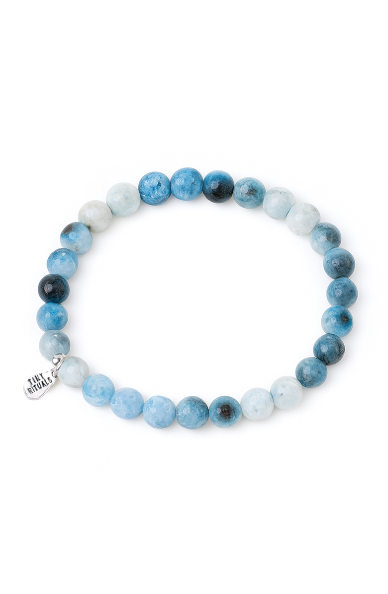 Tiny Rituals Rare Ice Glacierite Energy Bracelet, Main, color, Blue Ice Glacierite