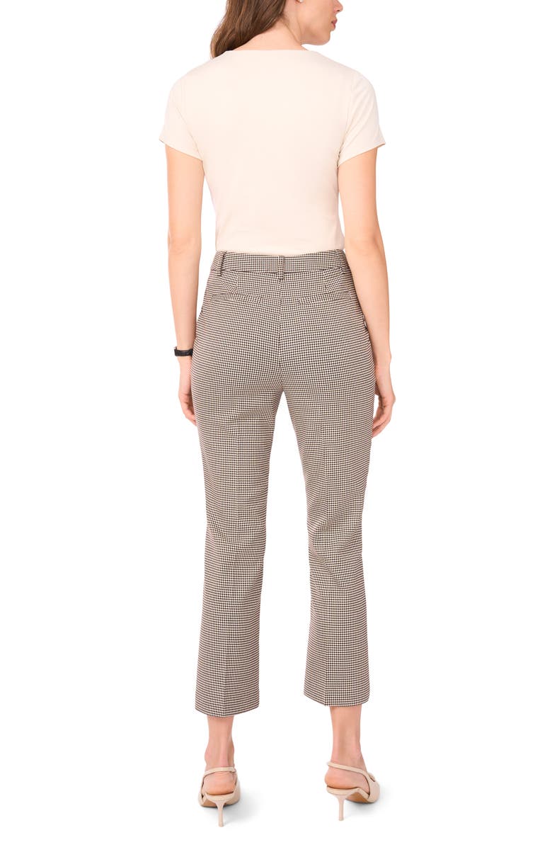 Halogen<sup>®</sup> Kick Flare Leg Houndstooth Pants, Alternate, color, Arctic Wolf
