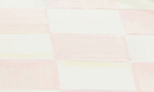 Mackenzie-childs Mackenzie Childs Rosy Check Three Tier Sweet Stand In Gold