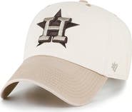 '47 Men's '47 Natural/Tan Houston Astros Neutral Terrain Clean Up Adjustable Hat
