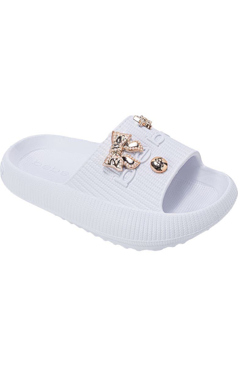 bebe Kids' Meva Slide Sandal, Main, color,