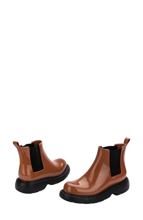 Melissa Step Chelsea Boot In Black/brown
