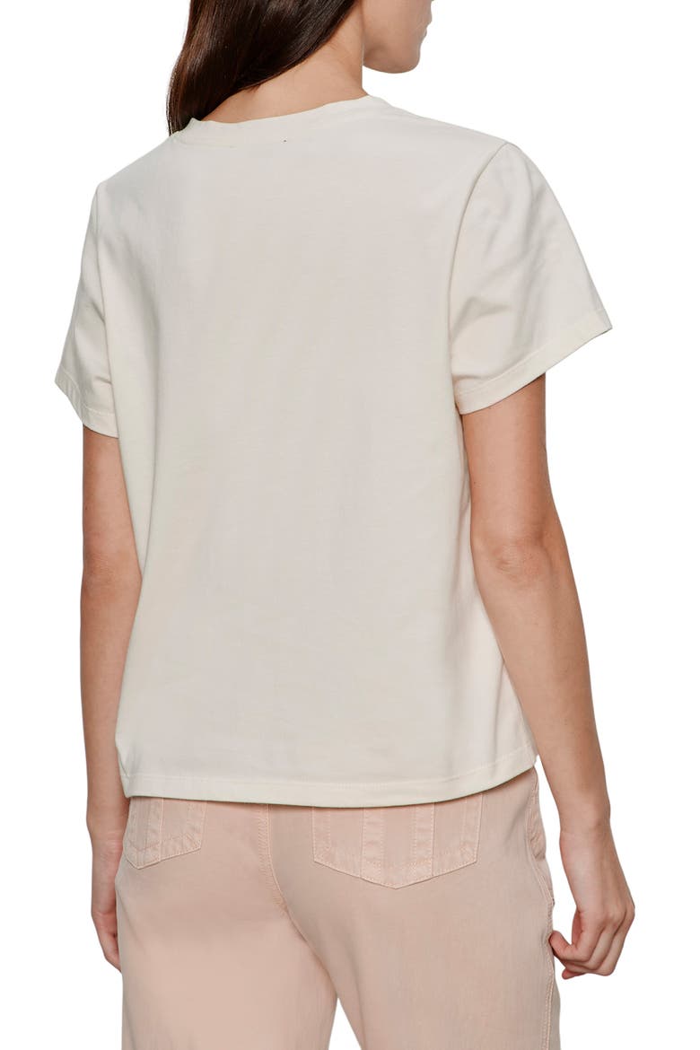Timeless Floral Organic Cotton Graphic T-Shirt, Alternate, color, COLLAGEN WHITE/ DANDELION