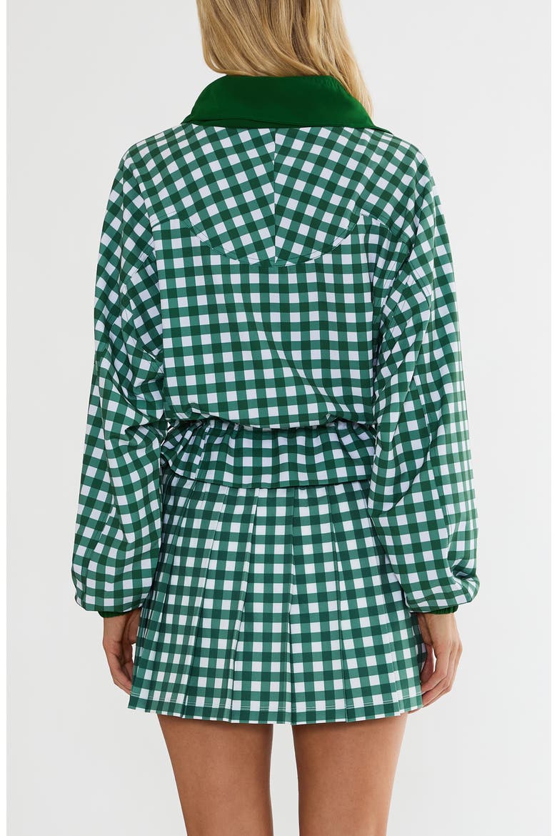 Irina Pleated Check Miniskirt, Alternate, color, FAIRWAY CHECK