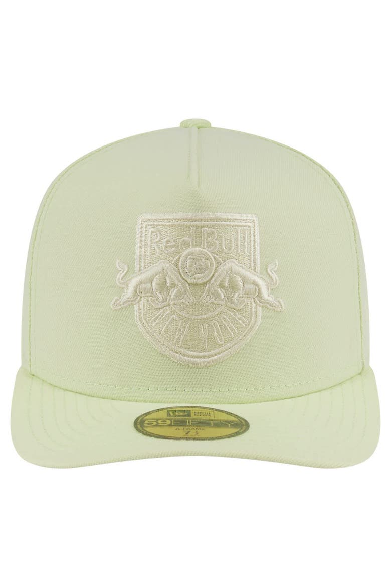 Men's New Era Green New York Red Bulls Color Pack A-Frame 59FIFTY Fitted Hat, Alternate, color, Green