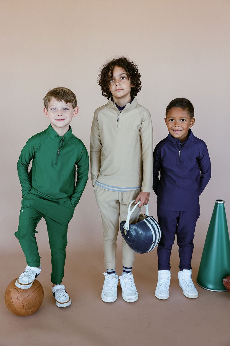 Boys Warm-Up Jogger Pant, Alternate, color, Khaki