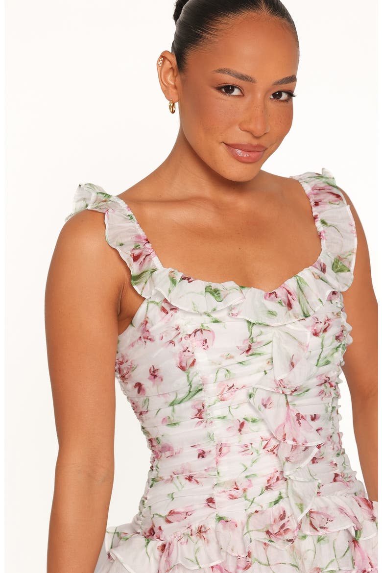 Garcia Midi Dress, Alternate, color, WHITE FLORAL