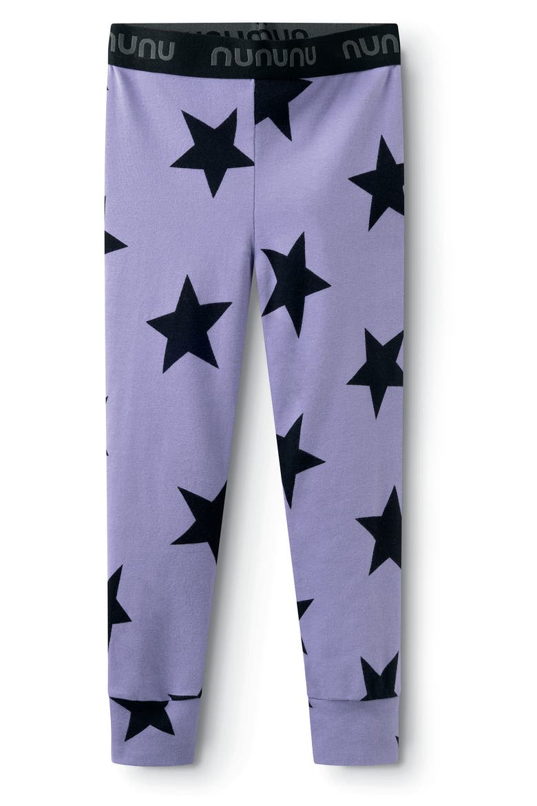 Kids' Star Cotton Leggings, Main, color, MAUVE MIST