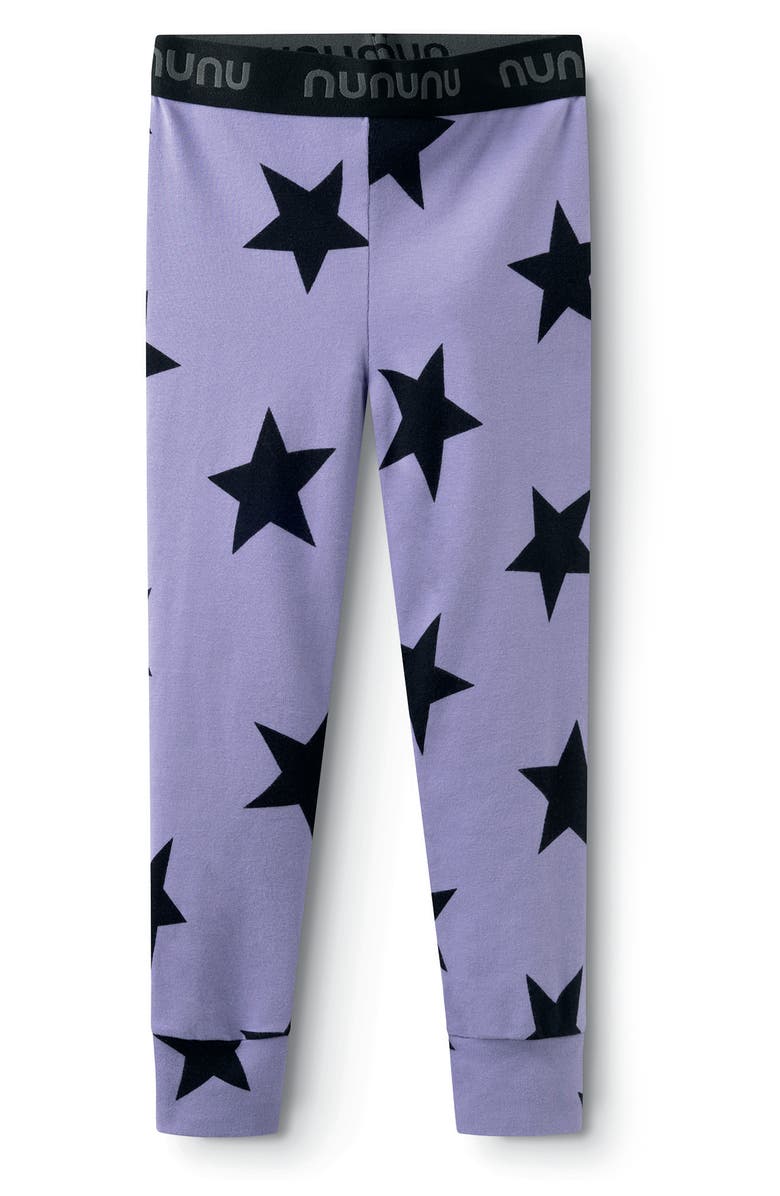 Nununu Kids' Star Cotton Leggings, Main, color,
