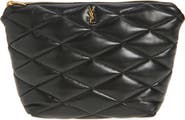 Saint Laurent Large Quilted Cosmetics Pouch