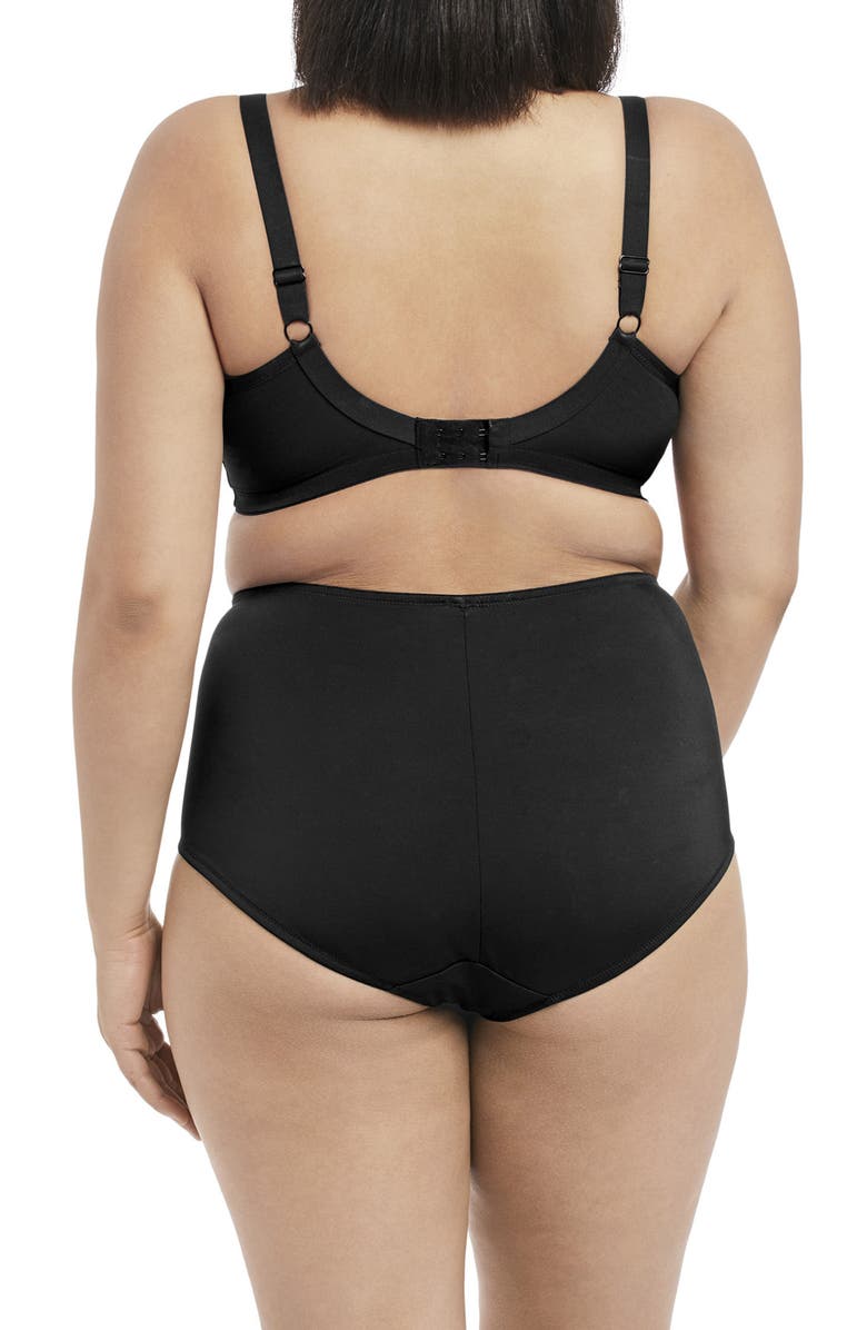 Elomi Sachi Full Figure Briefs, Alternate, color, Black