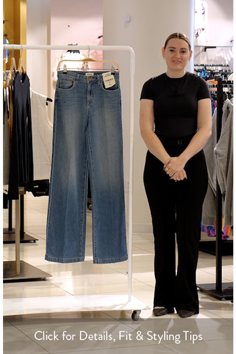 Scottie High Waist Wide Leg Jeans video