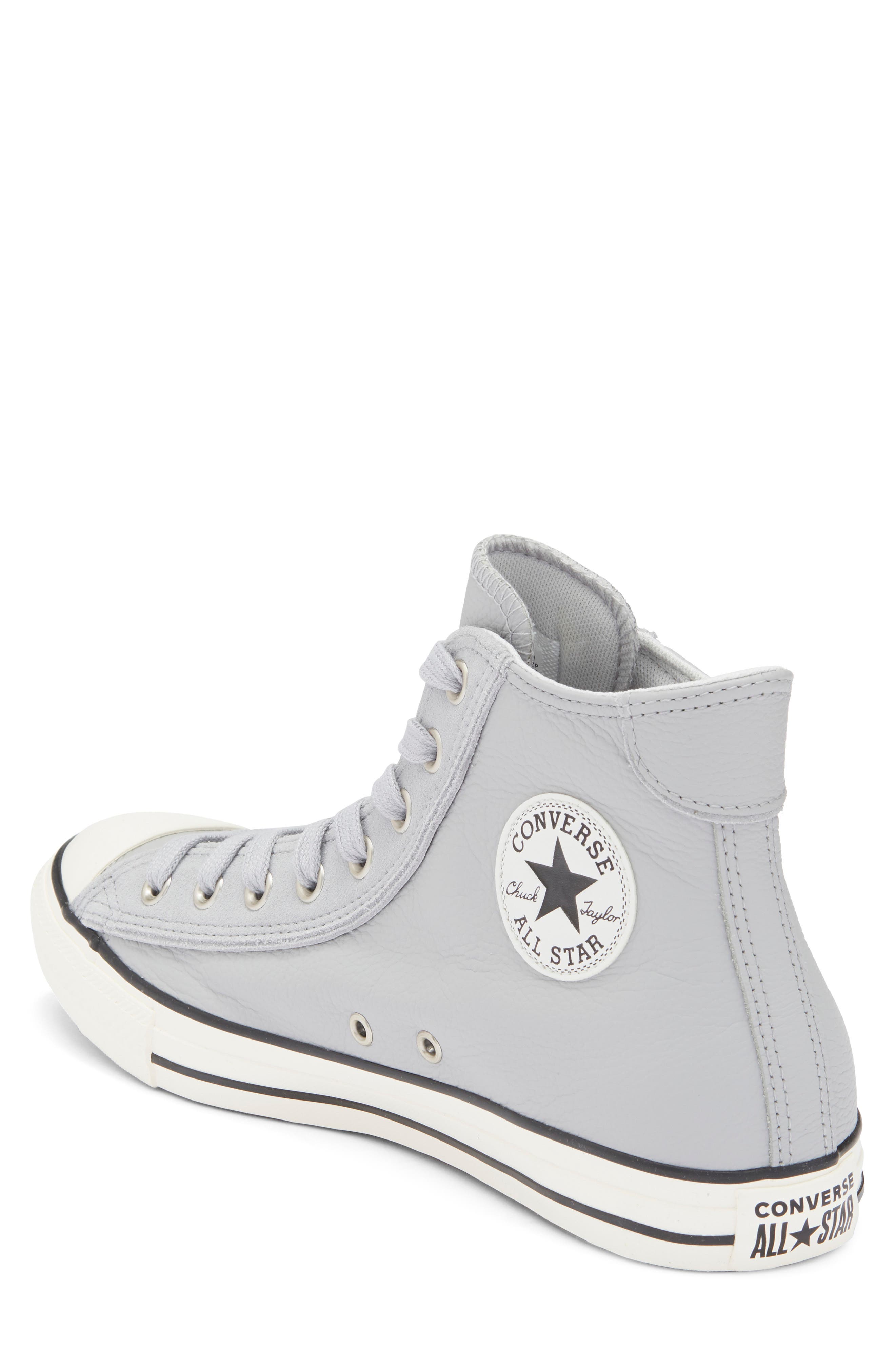 Converse Chuck Taylor<sup>®</sup> All Star<sup>®</sup> High Top Sneaker, Alternate, color, Grey Area/ Egret/ Barely Grey