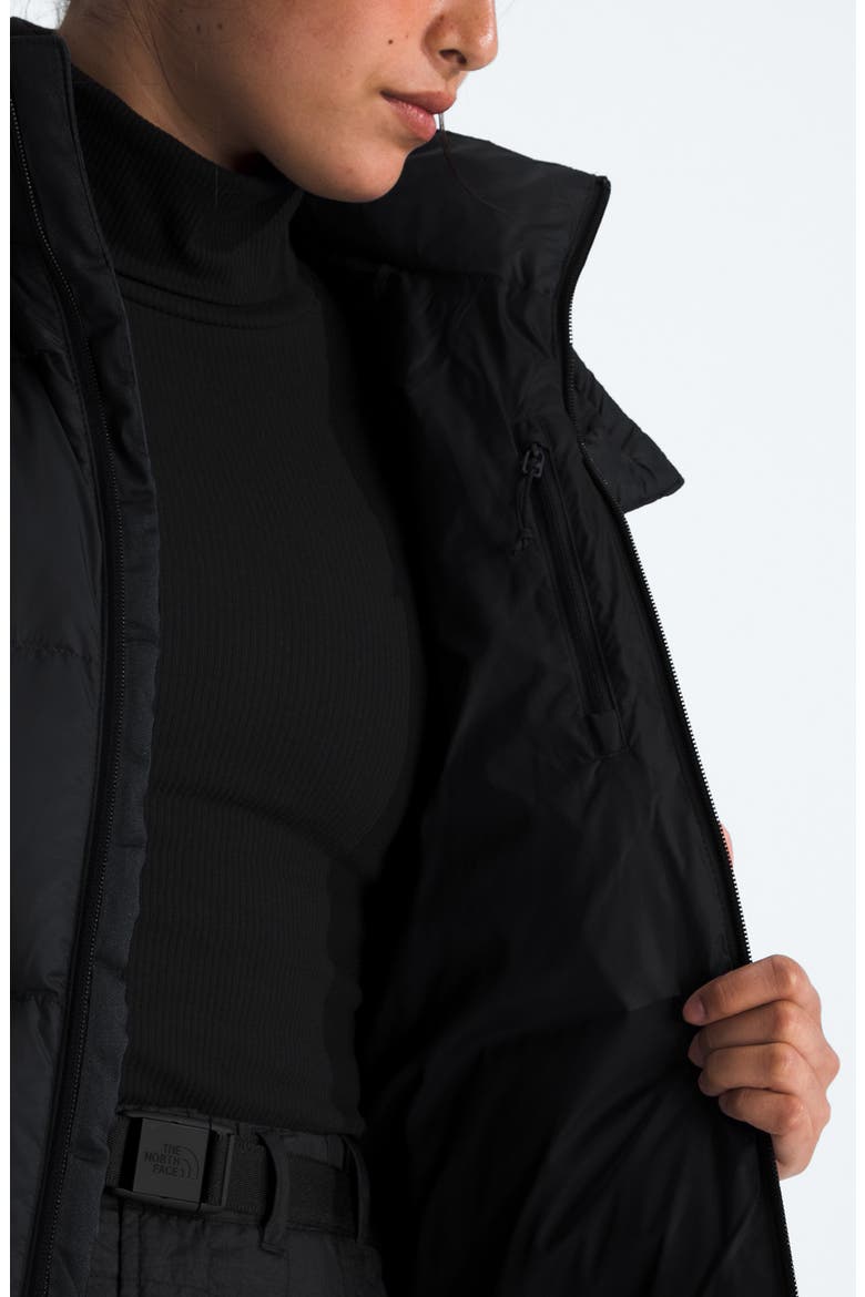 Hydrenalite City Down Hooded Parka, Alternate, color, TNF BLACK