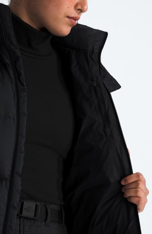 The North Face Hydrenalite City Down Hooded Parka In Black