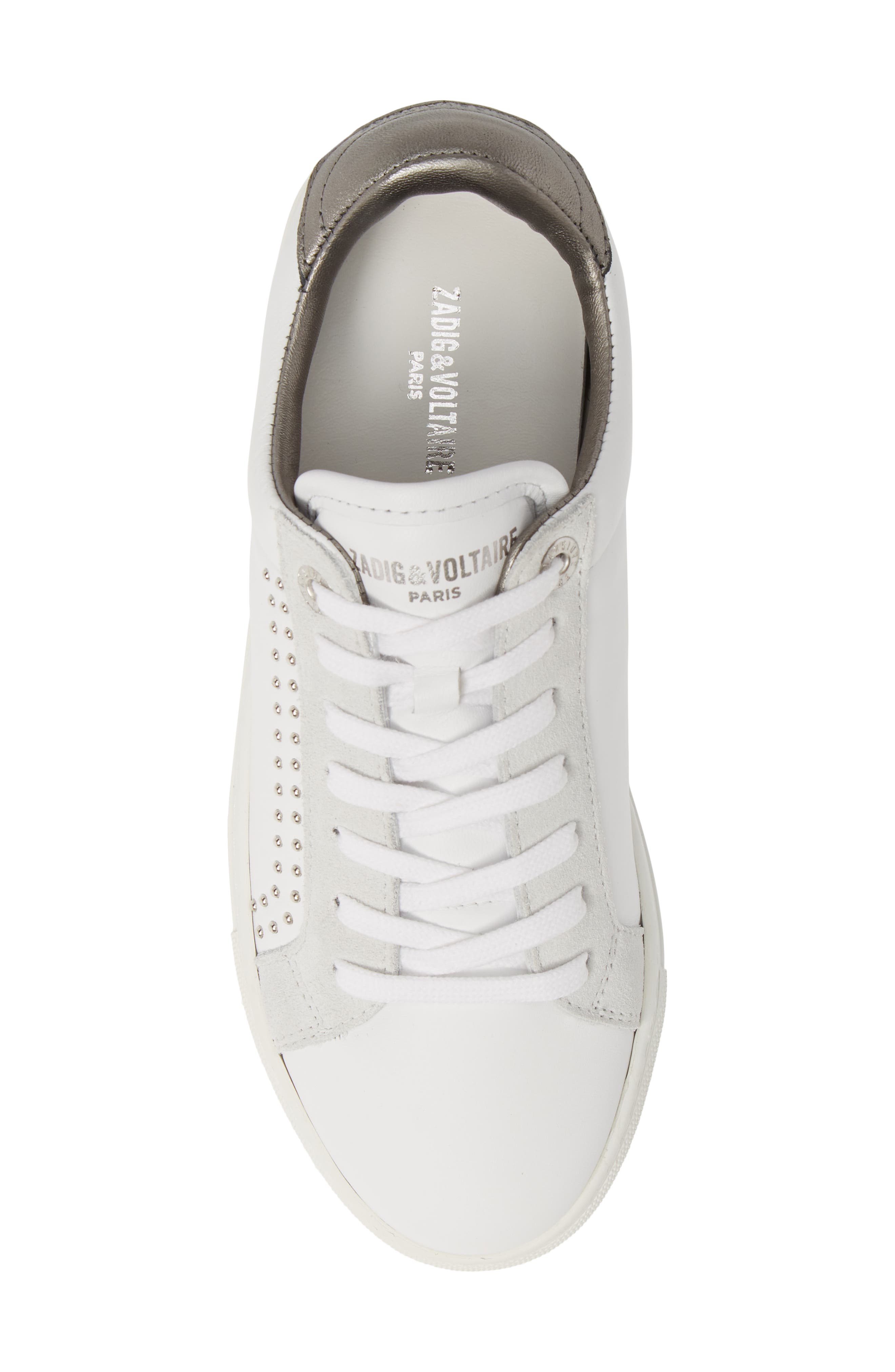 ZV1747 Sneaker, Alternate, color, BLANC