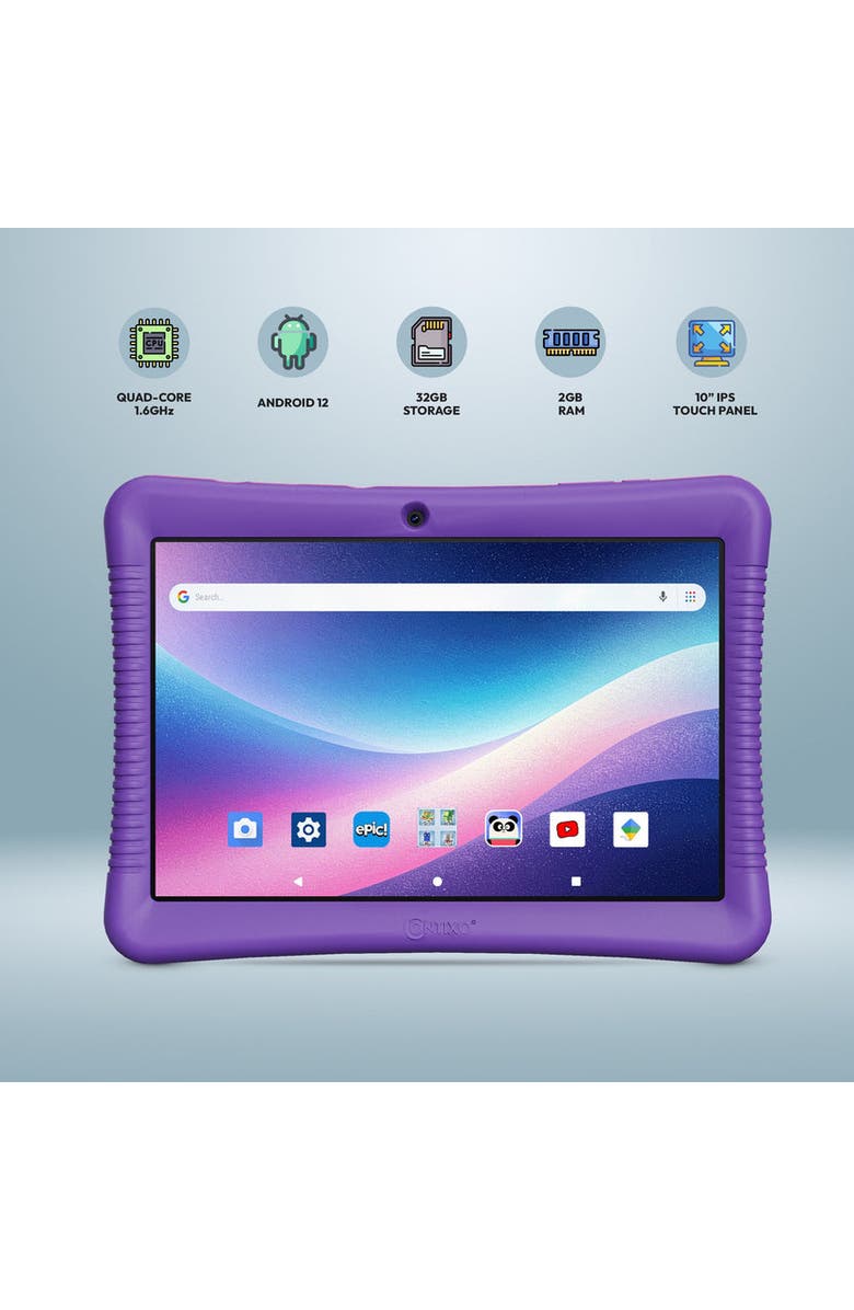 CONTIXO 10" Android Kids Tablet Featuring Disney E-Books, Alternate, color, Green