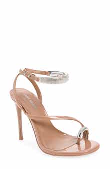 Steve Madden Tia Embellished Ankle Strap Sandal