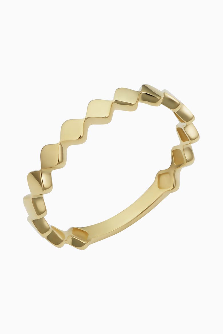 14K Yellow Gold Art Deco Ring, Main, color, Yellow Gold