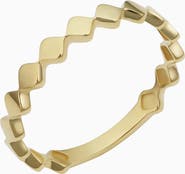 Oradina 14K Yellow Gold Art Deco Ring
