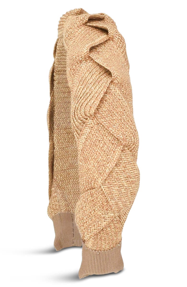 Gigi Burris Millinery Braided Toyo Straw Headband, Alternate, color, Dune