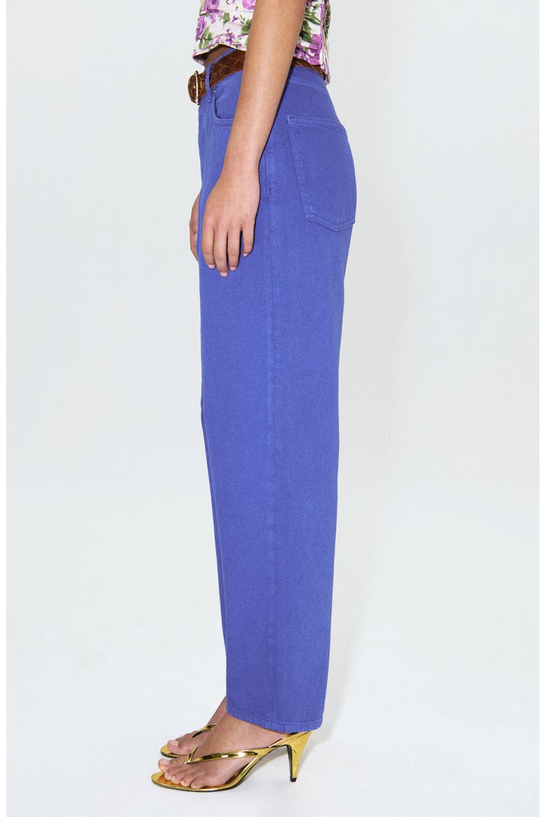 Starring Hailey Bieber Mom Fit Jeans, Alternate, color, BLUE