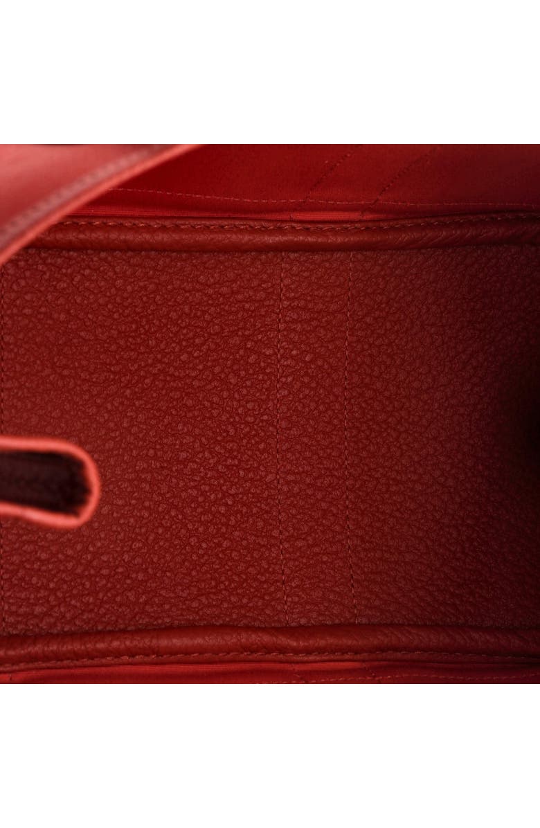 Pre-Owned Hermes Garden Party Tote Toile and Leather 30, Alternate, color, Rouge Duchesse