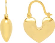 Estella Bartlett Heart Hoop Earrings
