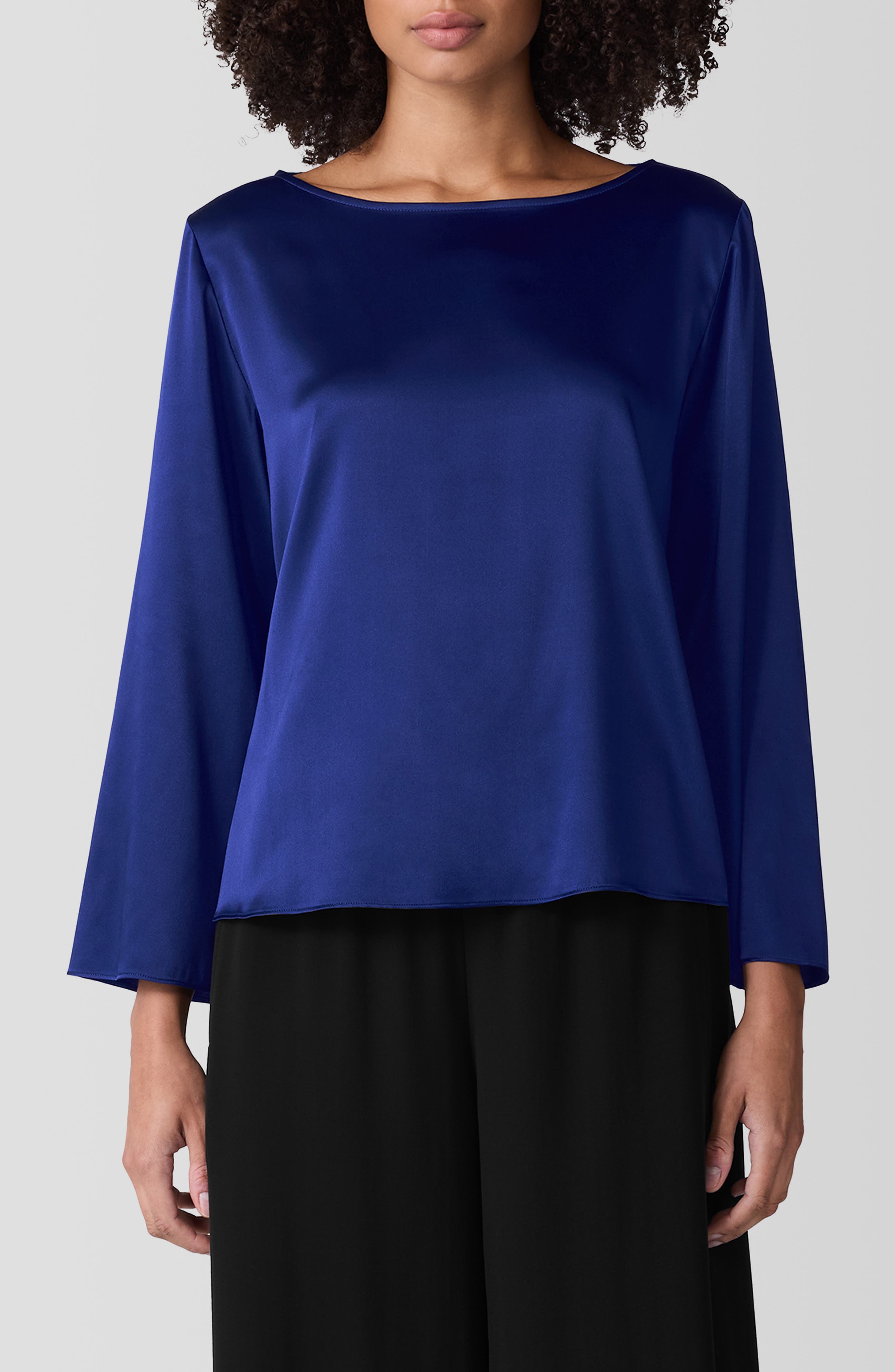 Eileen Fisher Stretch Silk Top