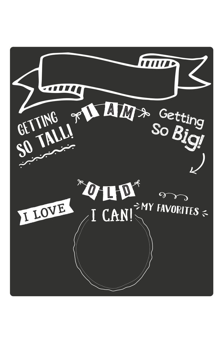 Pearhead All About Baby Chalkboard, Main, color,