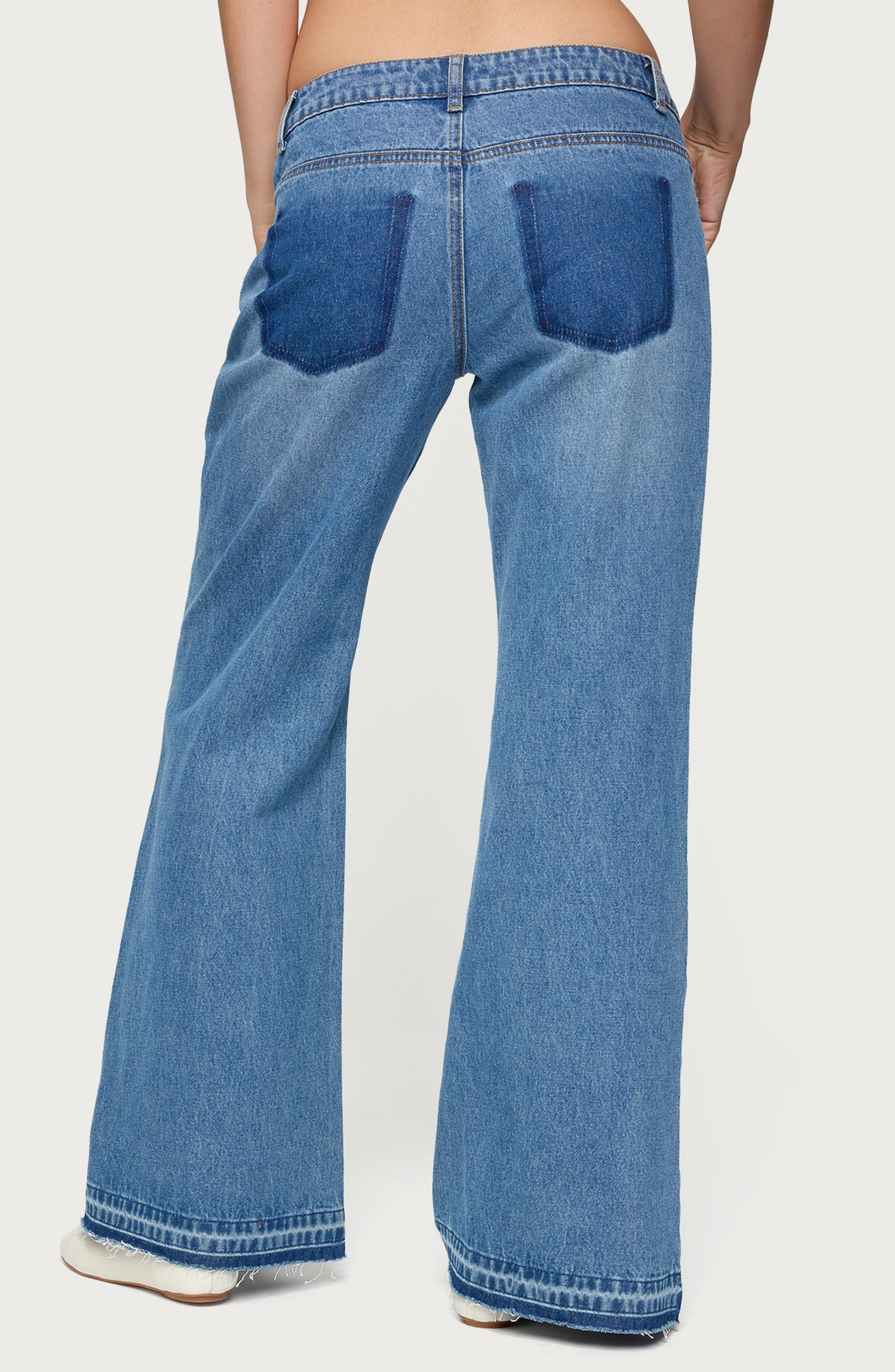 Nerissa Low Rise Flare Jeans - image 2