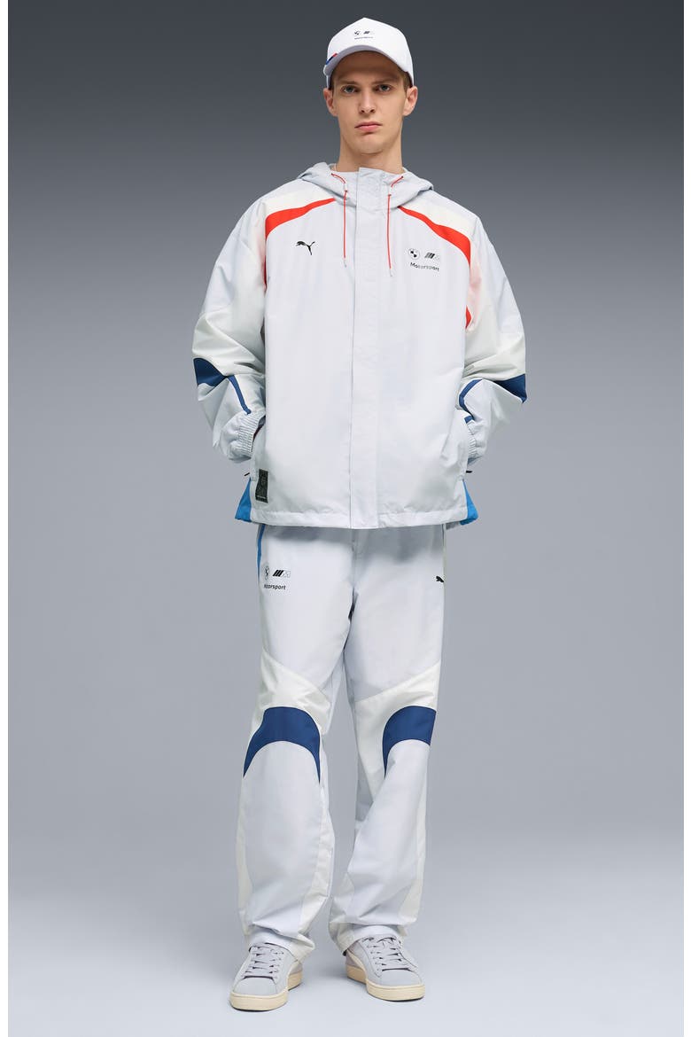 x BMW M Motorsport Hooded Jacket, Alternate, color, SILVER MIST
