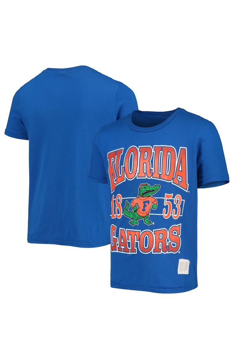 Retro Brand Youth Original Retro Brand Royal Florida Gators Vault Graphic Vintage T-Shirt, Main, color,